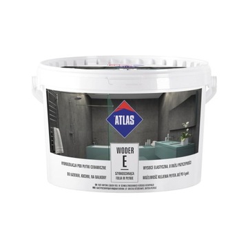 FOLIA W PŁYNIE SZYBKOSCHNĄCA ATLAS WODER E 5 KG