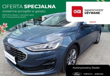 Ford Focus IV Kombi Facelifting 1.5 ECOBLUE 115KM 2024 Ford Focus WIOSENNE PORZADKI 1.5 EcoBlue 115KM Automat TitaniumX SalonPLAS