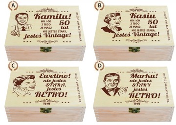 ПОДАРОЧНАЯ КОРОБКА НА 18 30 40 50 ВЕЩИ НА ДЕНЬ РОЖДЕНИЯ