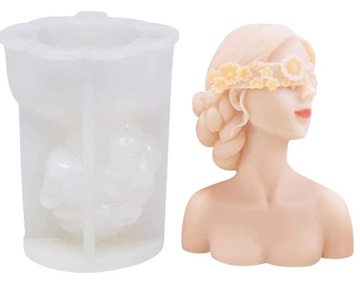 НАБОР СИЛИКОНОВОЙ ФОРМЫ ДЛЯ СВЕЧЕЙ DIY СОЕВОГО ВОСКА