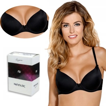 Nipplex biustonosz push-up Ida czarny 85C