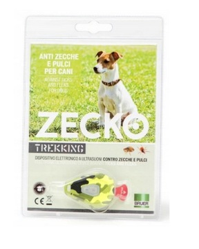 ZECKO DOG TREKKING elektroniczny odstraszacz kleszczy pcheł dla psów