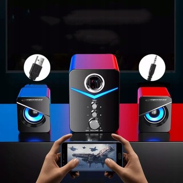 НАБОР КОМПЬЮТЕРНЫХ КОЛОНОК РОЖДЕСТВЕНСКИЙ ПОДАРОК ​​СЫНУ