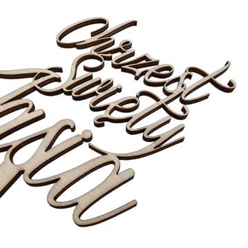 Топпер надпись на Святое Крещение с именем ИМЯ