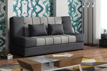 Wersalka kanapa sofa SONIA szary brąz popiel