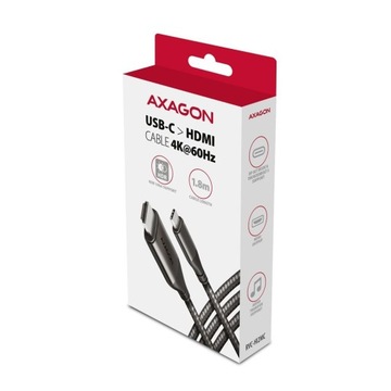 Кабель-переходник USB-C — HDMI 2.0 4K/60 Гц, алюминий, 1,8 м