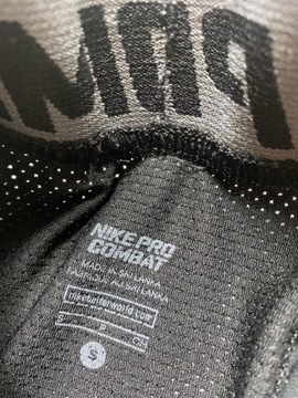 NIKE PRO COMBAT DRI FIT SPODENKI TERMOAKTYWNE SIŁOWNIA BIEGANIE rozmiar S