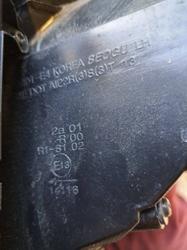 KIA SOUL EV SVĚTLO LEVÝ ZADNÍ