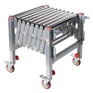Podajnik rolkowy Holzmann RB9A stojak stół mobilny 130kg wys 1000mm 9 rolek