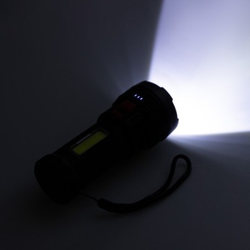 СВЕТОДИОДНАЯ ПОИСКОВАЯ ЛАМПА 2В1, МОЩНАЯ СОЛНЕЧНАЯ ПАНЕЛЬ