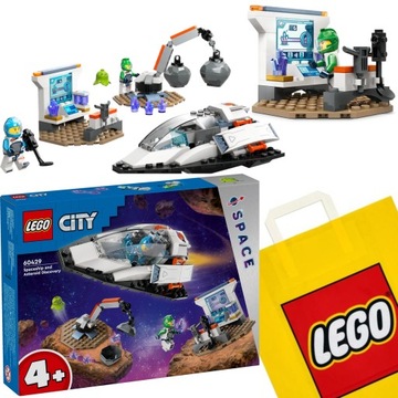 LEGO CITY 60429 STATEK KOSMICZNY + GRATIS TORBA ZESTAW PREZENT NA ŚWIĘTA