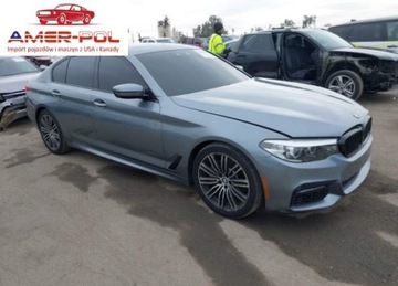 BMW Seria 5 G30-G31 2018 BMW Seria 5 2018r., 540I, od ubezpieczalni 3.0 Benzyna 335KM