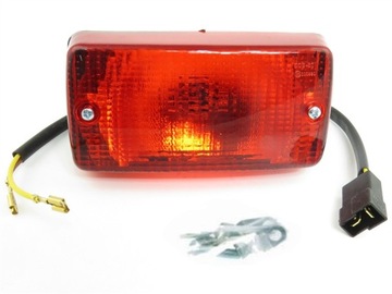 LAMPA PRZECIWMGIELNA TYLNA FIAT 126p UNIWERSALNA Z PRZEWODEM MOC. PRZEGUB