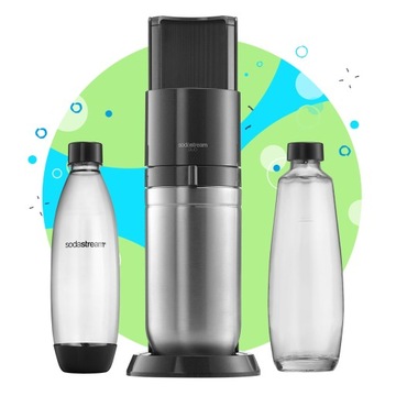 SODASTREAM Duo Carbonator Черный + 2 бутылки