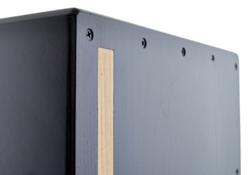 Cajon Millenium BlackBox, матовый черный, эффект малого барабана