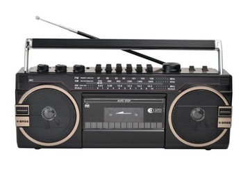 БУМБОКС РЕТРО BLUETOOTH Радио FM/AM/SW USB SD