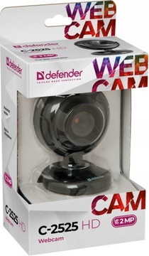 DEFENDER Компьютер ПК Веб-камера + держатель C-2525 HD
