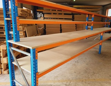 Stół magazynowy roboczy regał z nadstawką , biurka robocze przemysłowe