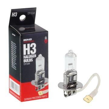 Żarówka H3 12V 55W Pk22S Homologacja