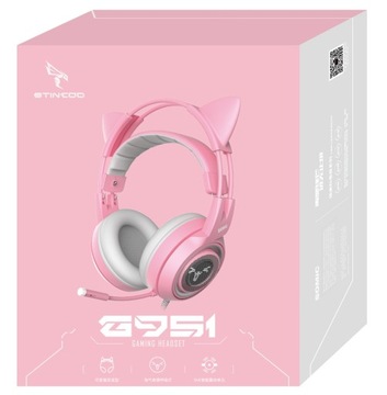 USB-ИГРОВЫЕ НАУШНИКИ КОШАЧЬИ УШИ СВЕТОДИОДНЫЕ ВИБРАЦИИ!!