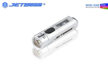 Latarka mini JETBEAM MINI-ONE 500lum światło UV, 5 kolorów, USB-C, RGB LED