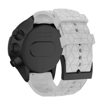 Pasek silikonowy do Suunto 9 Suunto 7 Biały