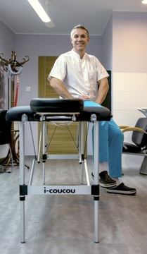 Стол массажная кровать косметический алюминиевый шезлонг складной 2-сегментный