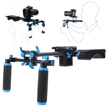 YELANGU D2 DSLR RIG 5D2/5D3 mocowanie systemu