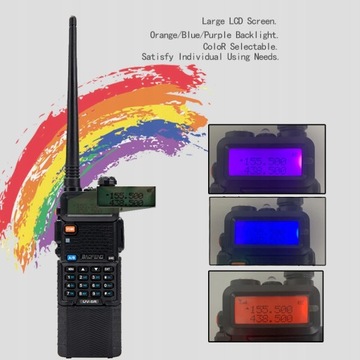Рация Baofeng UV-5R 10 Вт 8800 мАч черная