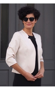 НЕЗАКРЫТАЯ ЭЛЕГАНТНАЯ БАЛЛЕРО, БЕЖЕВЫЙ 38