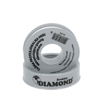 TAŚMA TEFLONOWA MIDI PROFESJONALNA USZCZELNIAJĄCA