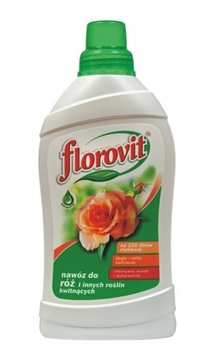 NAWÓZ DO RÓŻ I INNYCH ROŚLIN KWITNĄCYCH 1L FLOROVIT
