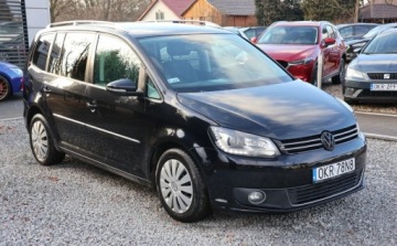 Volkswagen Touran II 2.0 TDI 140KM 2015 Volkswagen Touran XENON, LED, Czujniki, Tempomat, NAVI, Alcantara, Climatr, zdjęcie 1