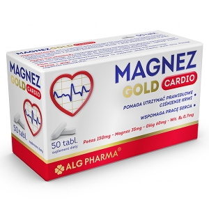 Magnez Gold Cardio 50 tabletek