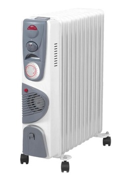 Grzejnik olejowy Volteno VO0275 EKO Timer Turbo 11 Żeber Termostat