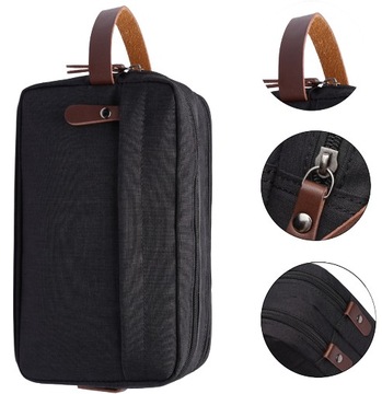 МУЖСКАЯ ДОРОЖНАЯ КОСМЕТИЧЕСКАЯ СУМКА-ОРГАНИЗАТОР БОЛЬШОЙ ВМЕСТИТЕЛЬНОСТИ ДЛЯ КОСМЕТИКИ