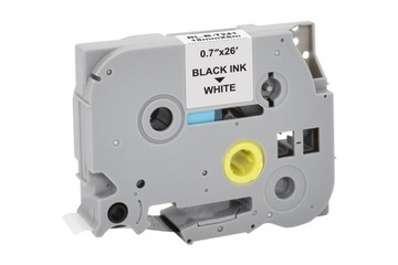 Taśma do BROTHER TZ-241 18mm 8m TZe-241 biała