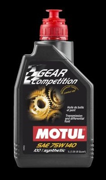 MOTUL OIL 75W-140 GEAR COMPETITION 1л Трансмиссионное масло MOTUL 105779