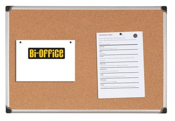 Tablica korkowa BI-OFFICE 60x45cm rama aluminiowa