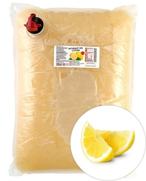Sok z cytryn 100% cytrynowy tłoczony naturalny 5L