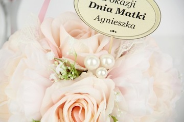 Букет в супер РОЗОВОЙ коробке, цветы POWDER LUX