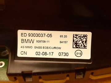 BMW 7 G11 G12 ANTÉNA STŘEŠNÍ PLOUTEV KOMPLET 9303037