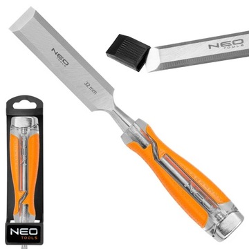 NEO 37-932 ДОЛОТО 32 ММ CRV ДВУХКОМПОНЕНТНАЯ РУКОЯТКА