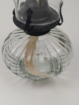 СТЕКЛЯННАЯ МАСЛЯНАЯ ЛАМПА 34 см 550 МЛ