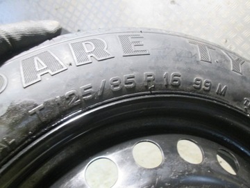 KOLO DOJEZDOVÉ DOJEZDOVDOJEZDOVÉ VOLVO S40 II V50 C30 125/85 R16 30683913 2160823