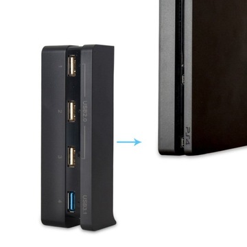 do konsoli Sony PlayStation 4 slim PS4 Slim czarn