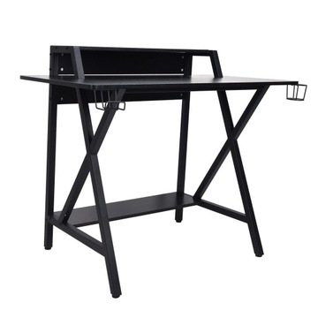 Игровой стол для ПК Компьютерный стол Рабочий стол для домашнего офиса с наушниками Ho