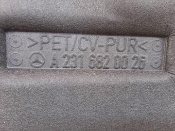 TLUMENÍ KAPOTY MERCEDES SL R231 W231