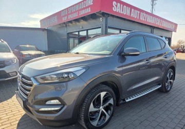 Hyundai Tucson III SUV 1.6 T-GDI 177KM 2016 Hyundai Tucson 1.6BT 177KM Aut.4x4 FULLed Skora4xGrzane Kamera Navi Blueto, zdjęcie 2