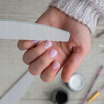 Пилочка для ногтей «лодочка» «Зебра», 25 шт. 180 240